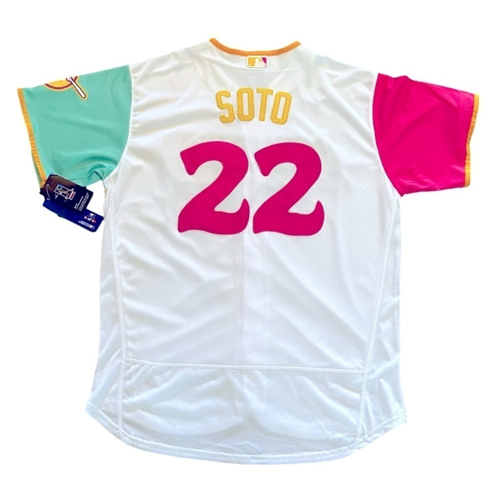 NWT Juan Soto San Diego Padres Jersey City Connect Authentic Players Nike